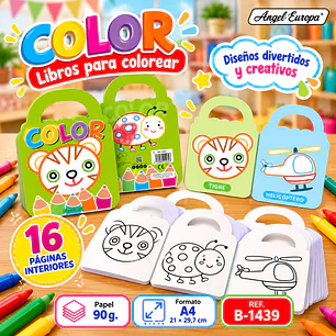 LIBROS PARA COLOREAR INFANTILES