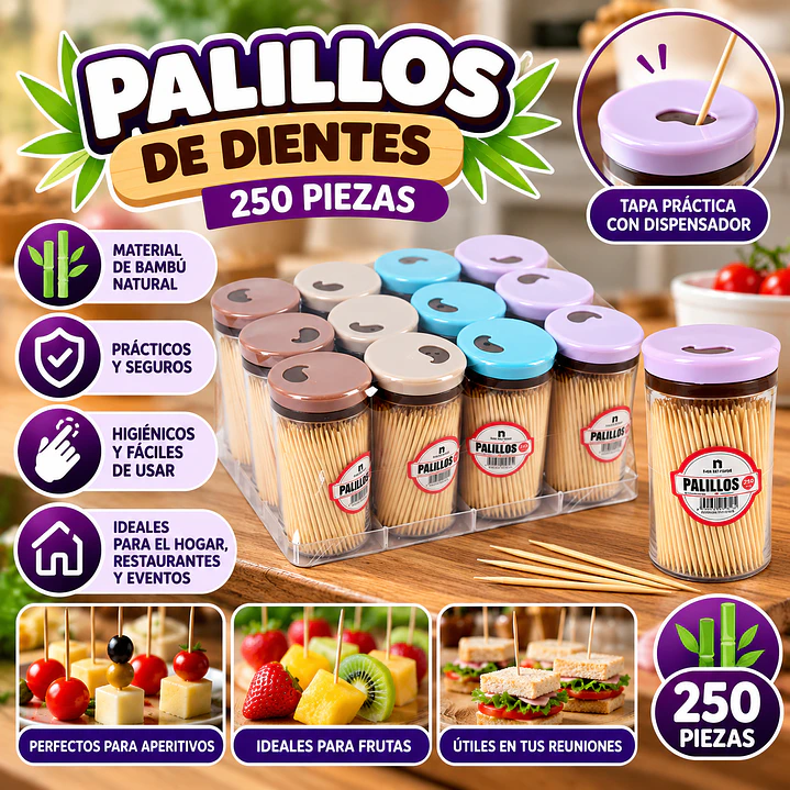 PALILLOS DE DIENTES 6