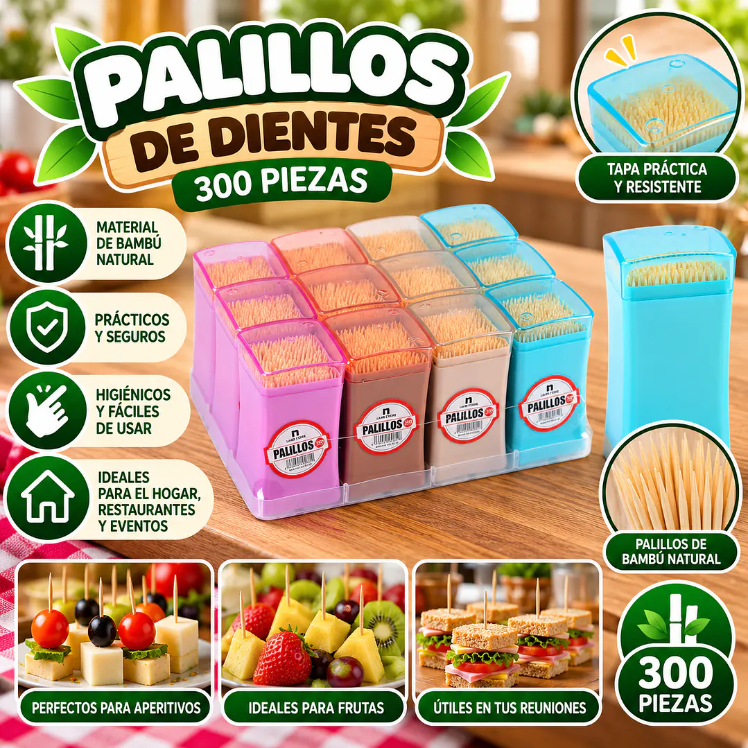 PALILLOS DE DIENTES 8