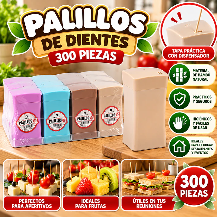 PALILLOS DE DIENTES 9