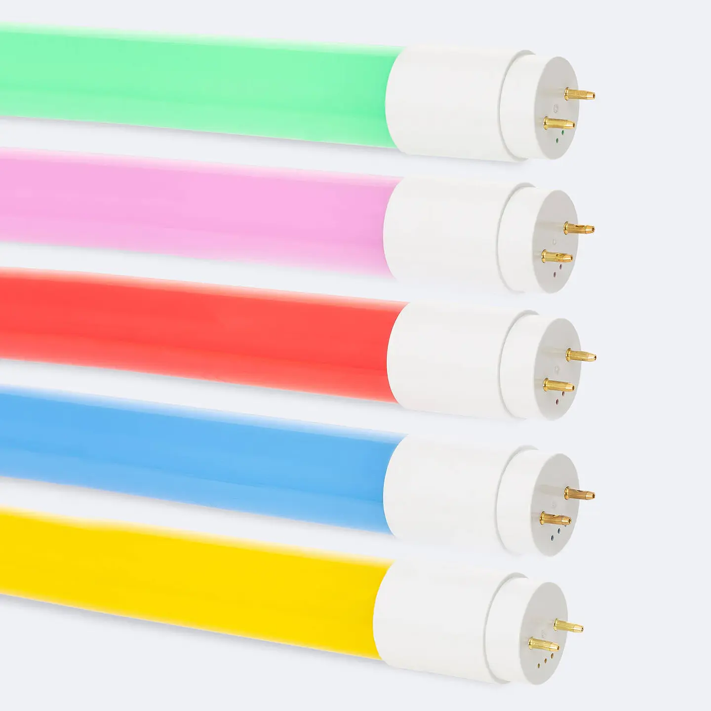 Tubo LED T8 G13 60cm PC de Cores 9W 1