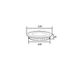 Placa LED Circular 6W SuperSlim Corte Ø 105 mm - Thumbnail 4