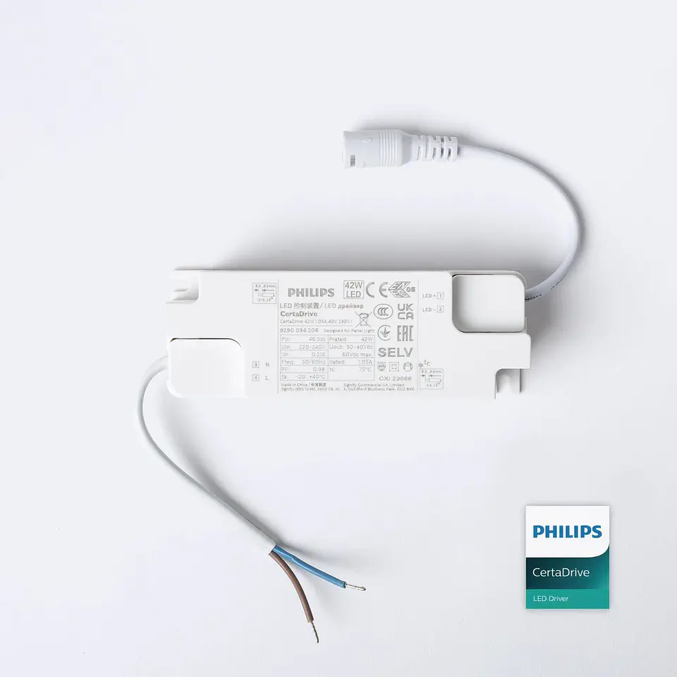 Painel LED 60x60cm 42W 4200lm PHILIPS Certadrive 3