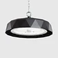 Campânula LED Industrial UFO HBM Evo LUMILEDS 190lm/W PHILIPS Xitanium Regulável 0-10V 200W Branco frio 5000K Óptica 120° Pret - Thumbnail 3