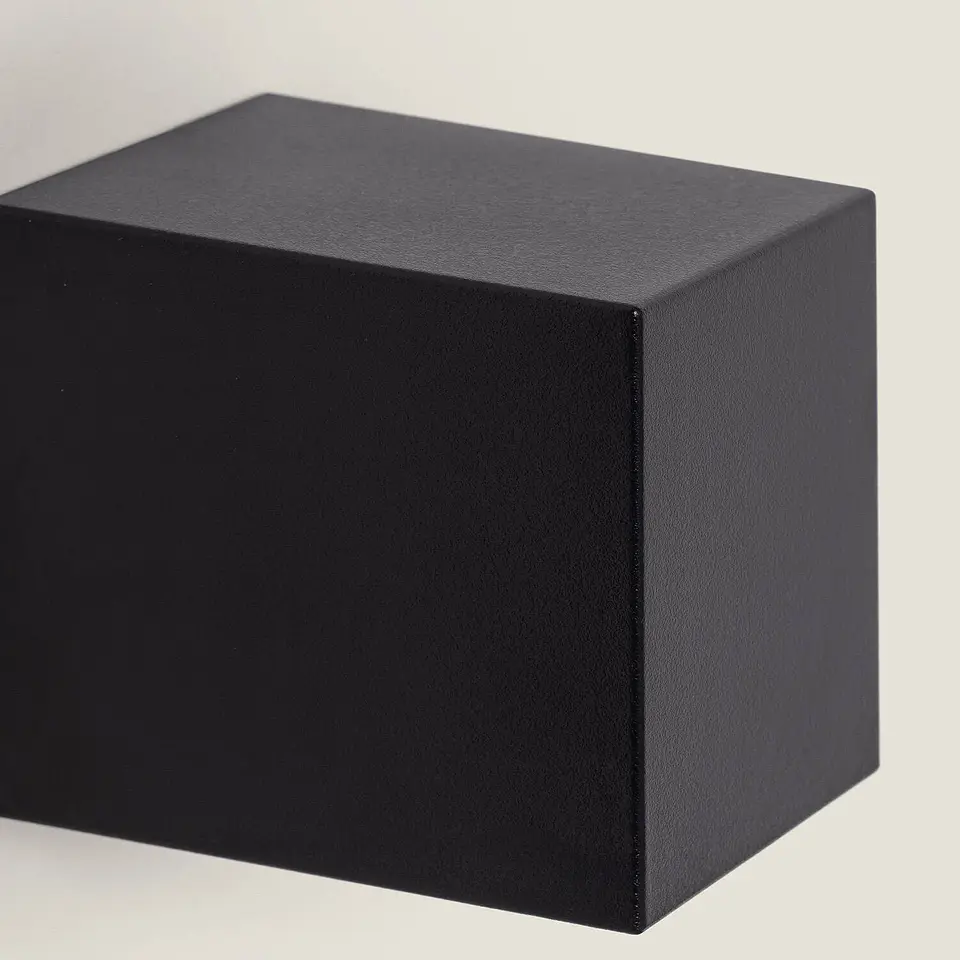 Aplique de Parede Exterior Miseno Preto 3