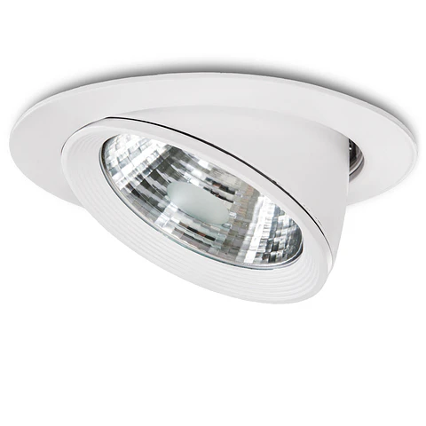 Foco Downlight LED 40W 5.000Lm 6000ºK Circular Ajustavel 40.000H [HO-COB-OR-40W-CW]