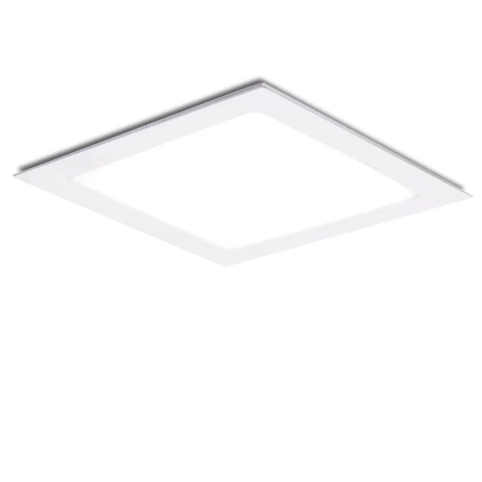 Placa LED 15W 1200Lm 4200ÂºK Quadrada 40.000H [HO-PLCUAD15W-W] 2