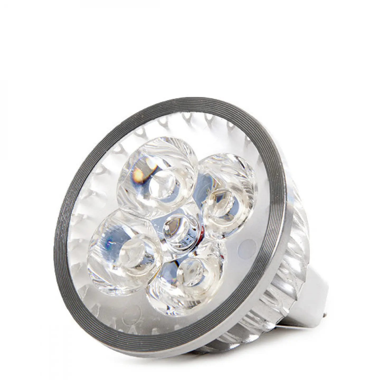 LÃ¢mpada LED GU5.3 4W 300Lm 6000ÂºK MR16 24V Epistar 40.000H [CA-MR16-24V-4W-CW] 1