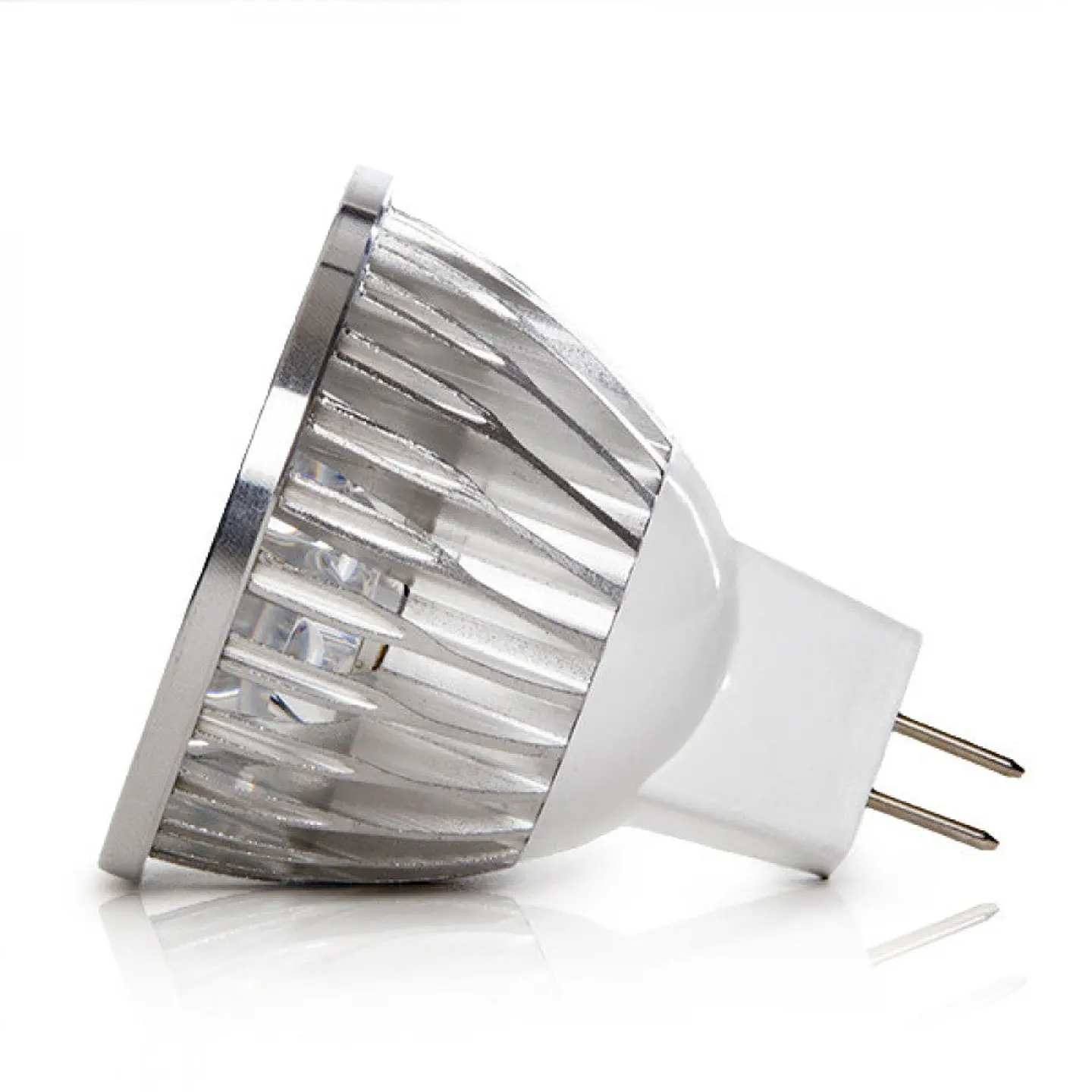 LÃ¢mpada LED GU5.3 4W 281Lm 3000ÂºK MR16 24V Epistar 40.000H [CA-MR16-24V-4W-WW] 2