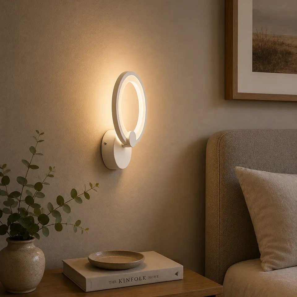 Aplique LED 12W 1020Lm 4200ÂºK Emma 40.000H [HO-WL-103-12W-WW] 1