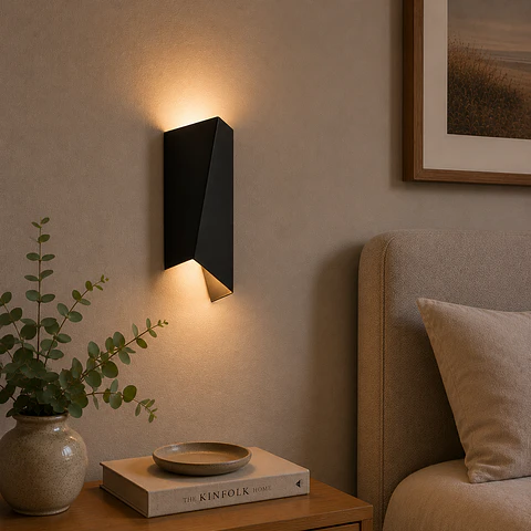 Aplique LED 6W 490Lm 2700ºK Chloe 40.000H [HO-WALLLIGHT-6W-DB-WW]