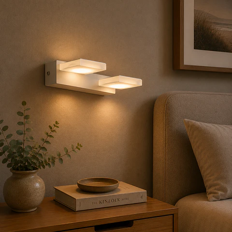 Aplique LED 10W 828Lm 2700ºK Isabella 40.000H [HO-WL-102-2x5W-W-WW]