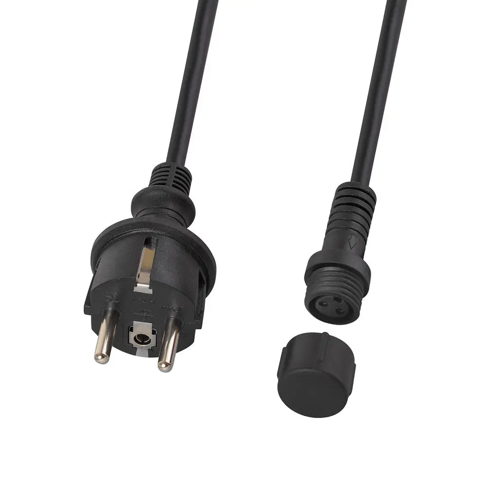 Cadeia de 20 Porta-Lampadas E27 10 Metros IP65 sem Lampadas [HO-CAD-10M-20xE27] 3