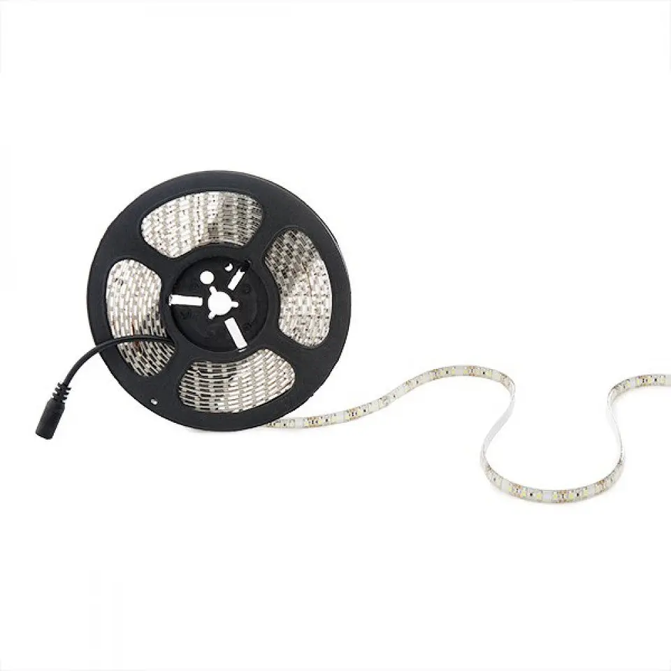 Faixa de 600 LEDs 48W 2256Lm CRI85 2700ÂºK SMD3528 12VDC IP65 x5M 40.000H [PL219006WW]-Branco Quente 2