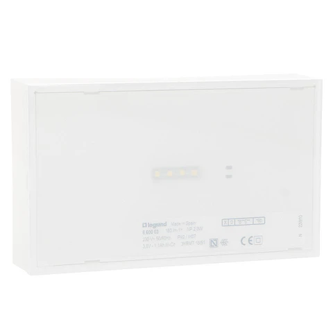 Lumiaria de Emergencia LEGRAND-Ura Next - 200 Lumens - 1H - Nao Permanente [SON-660004]