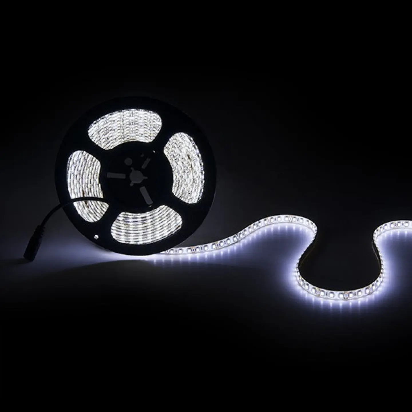 Faixa de 600 LEDs 48W 2.400Lm SMD3528 12VDC IP65 x5M 40.000H [PL219006G]-Verde 3