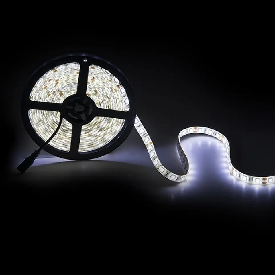 Faixa de 300 LEDs 72W 4.200Lm CRI85 6000ÂºK SMD5050 12VDC IP65 x5M 40.000H [PL219010W]-Branco 3