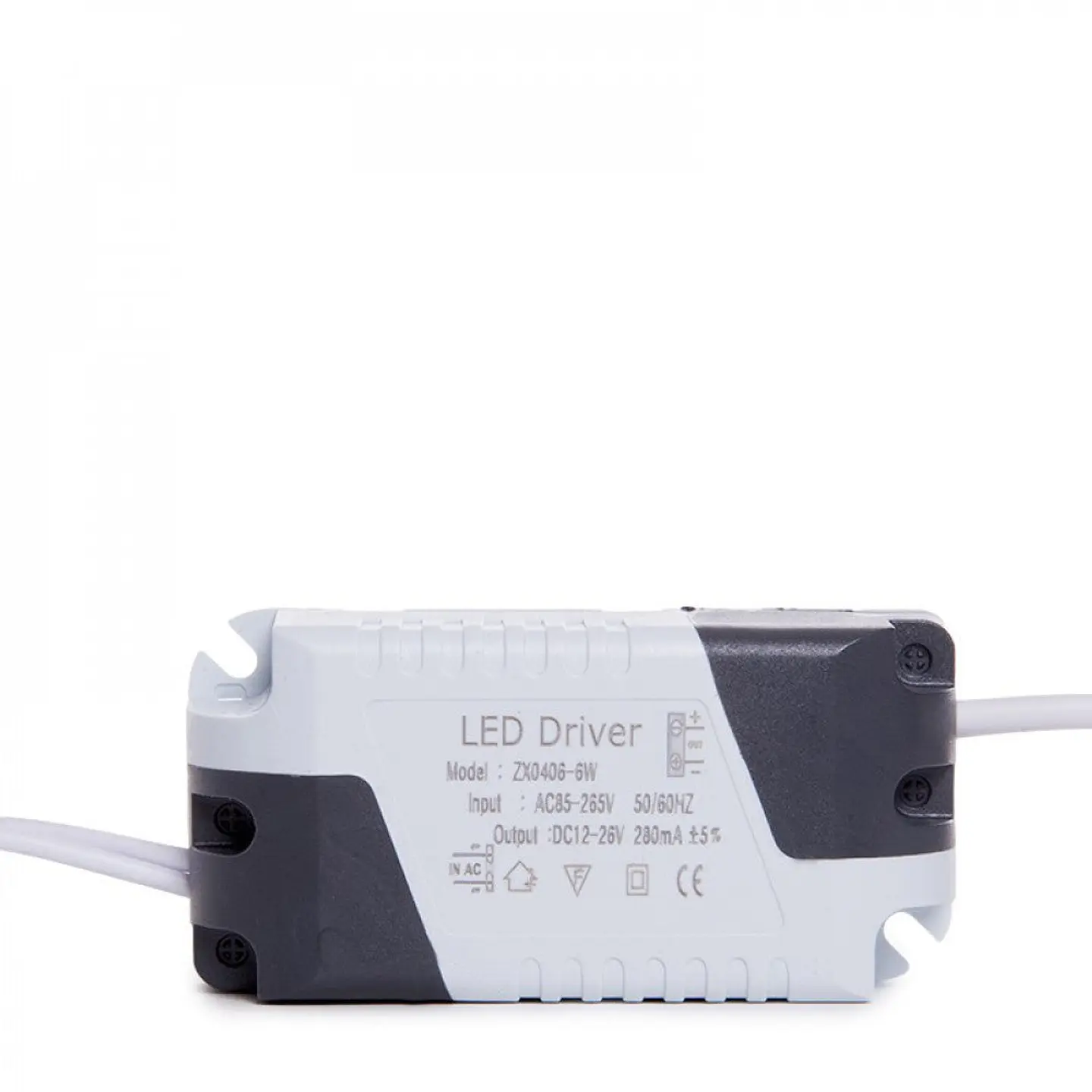 Painel LED 6W 600Lm 4200ÂºK Quadrado 40.000H [JL-GP-LZ-4-W] 6