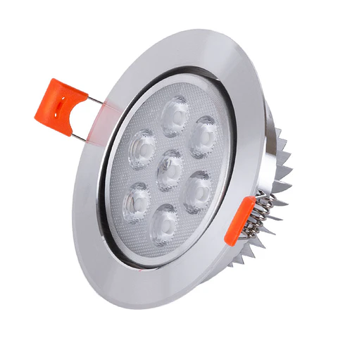 Foco Downlight LED 7W 655Lm 2700ºK Circular 40.000H [HO-LEDDOWN-7W-WW]