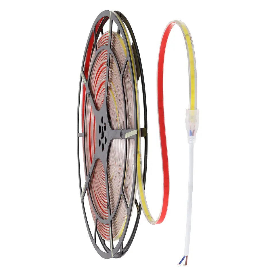 A ESPIGA deretificaÃ§Ã£o conduziu a tira 220VAC 10W/m IP65 - 20 medidores de fita 3M branco morno 3000K 2