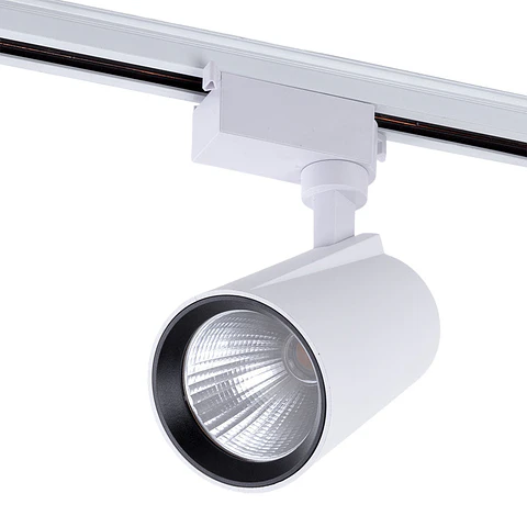 Foco LED Trilho 30W 2538Lm CRI85 2700ºK Lumiastra MonofÃ¡sico 40.000H [LUM-ATH070030W-W-WW]