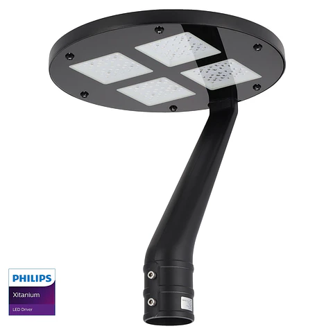 Farola LED para JardÃ­n 65W 170Lm/W Driver/LED Philips IP65 2700ºK