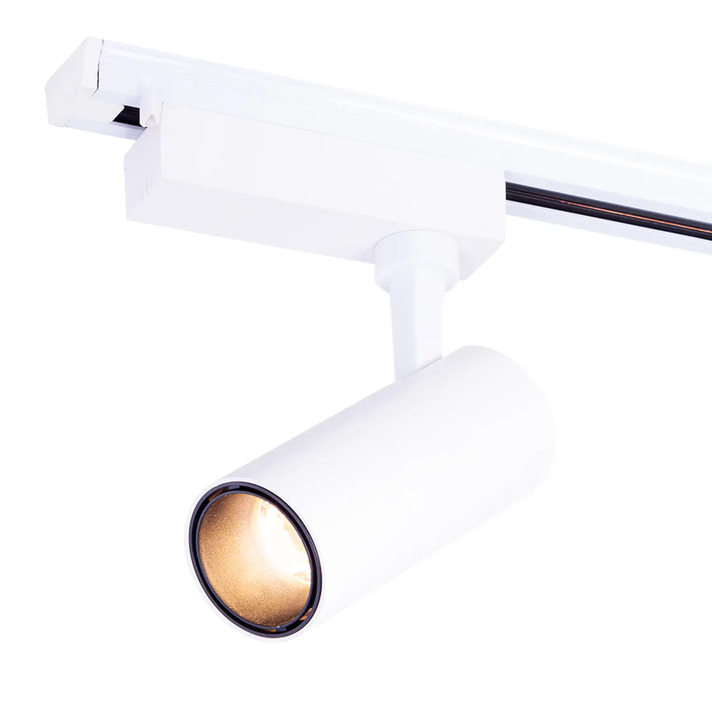 Foco LED Trilho 20W 1880Lm CRI85 2700ÂºK Lumiastra MonofÃ¡sico 40.000H [LUM-ATB060012-W-WW] 2