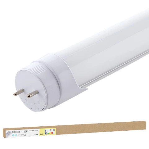 Tubo LED T8 10W 1200Lm 6000ºK 60Cm Cabeça Giratoria 60.000H [BX3-T8RDDG10W-O-CW]