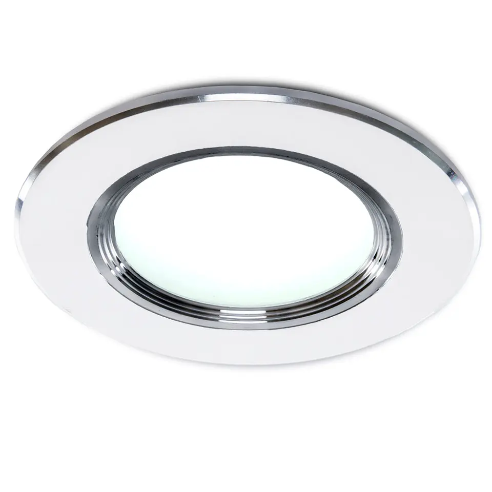 Foco Downlight LED 5W 400Lm 4200ÂºK Anel Prata 40.000H [PCE-DL5W-PW] 2