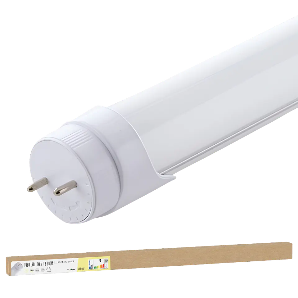 Tubo LED T8 10W 1200Lm 4200ÂºK 60Cm CabeÃ§a GiratÃ³ria 60.000H [BX3-T8RDDG10W-WO] 2
