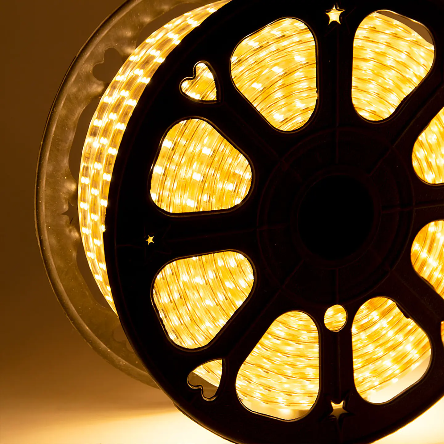 Tira Led de 120 LEDs/M 500W 1.000Lm 6000ÂºK SMD5050 220VAC IP65 x50M 40.000H [HO-220-120-50M-CW] 11