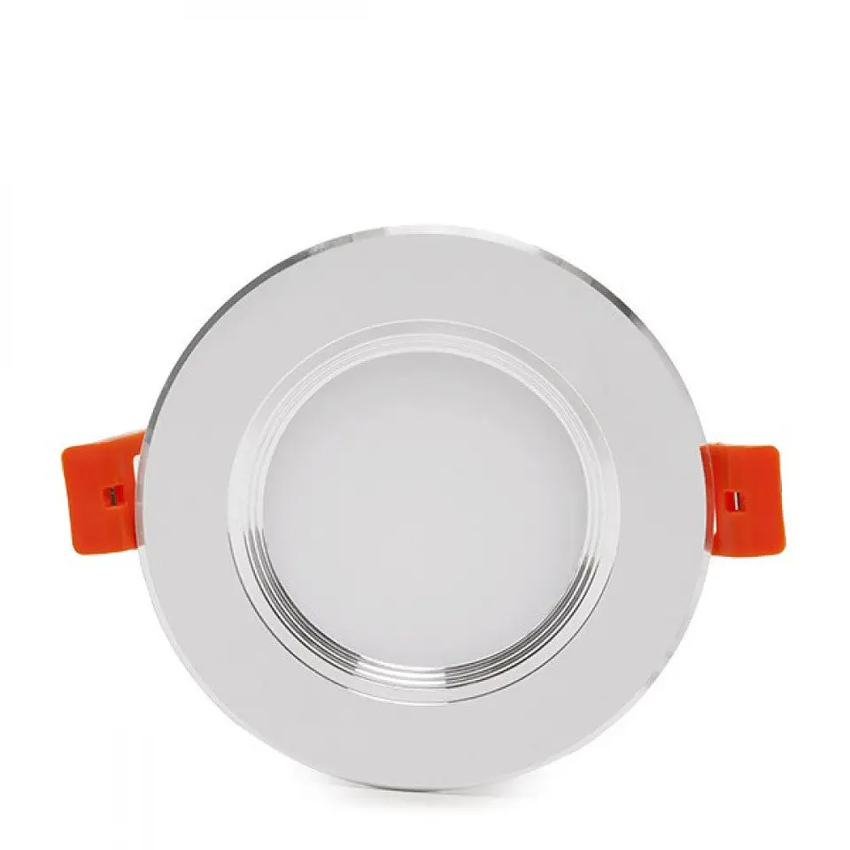 Foco Downlight LED 5W 400Lm 4200ÂºK Anel Prata 40.000H [PCE-DL5W-PW] 4