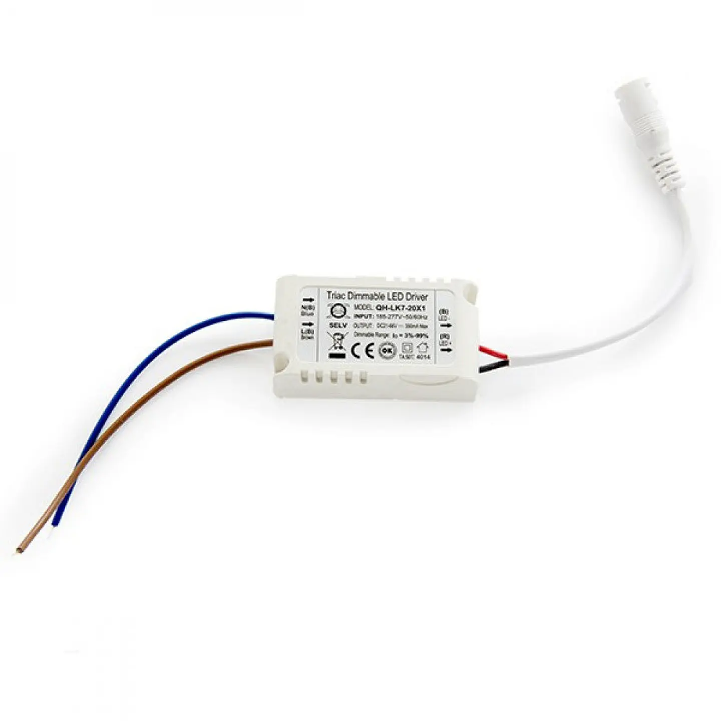 LÃ¢mpada LED AR111 12W 1.000Lm 6000ÂºK Driver Externo RegulÃ¡vel 40.000H [HO-AR111DIM-12W-CW] 3
