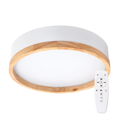Lumiaria de teto LED 27W 2.700Lm redonda bicolor "Maria" CCT (tom de luz Regulavel) 40.000H [HO-CCT-LED05]