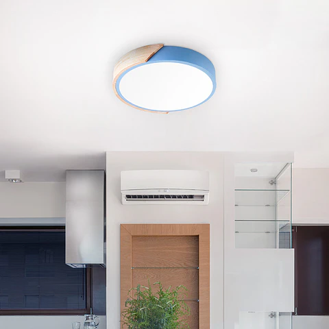 Plafon LED 18W 1.800Lm Circular Bicolor "Chelsea" Temperatura de Cor Ajustavel 40.000H [HO-PL-BI-18W-06]