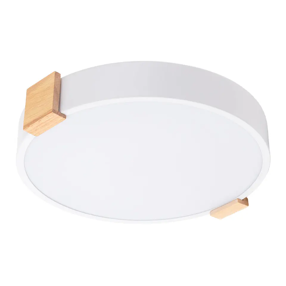 Lumiaria de teto LED 27W 2.700Lm redonda bicolor 