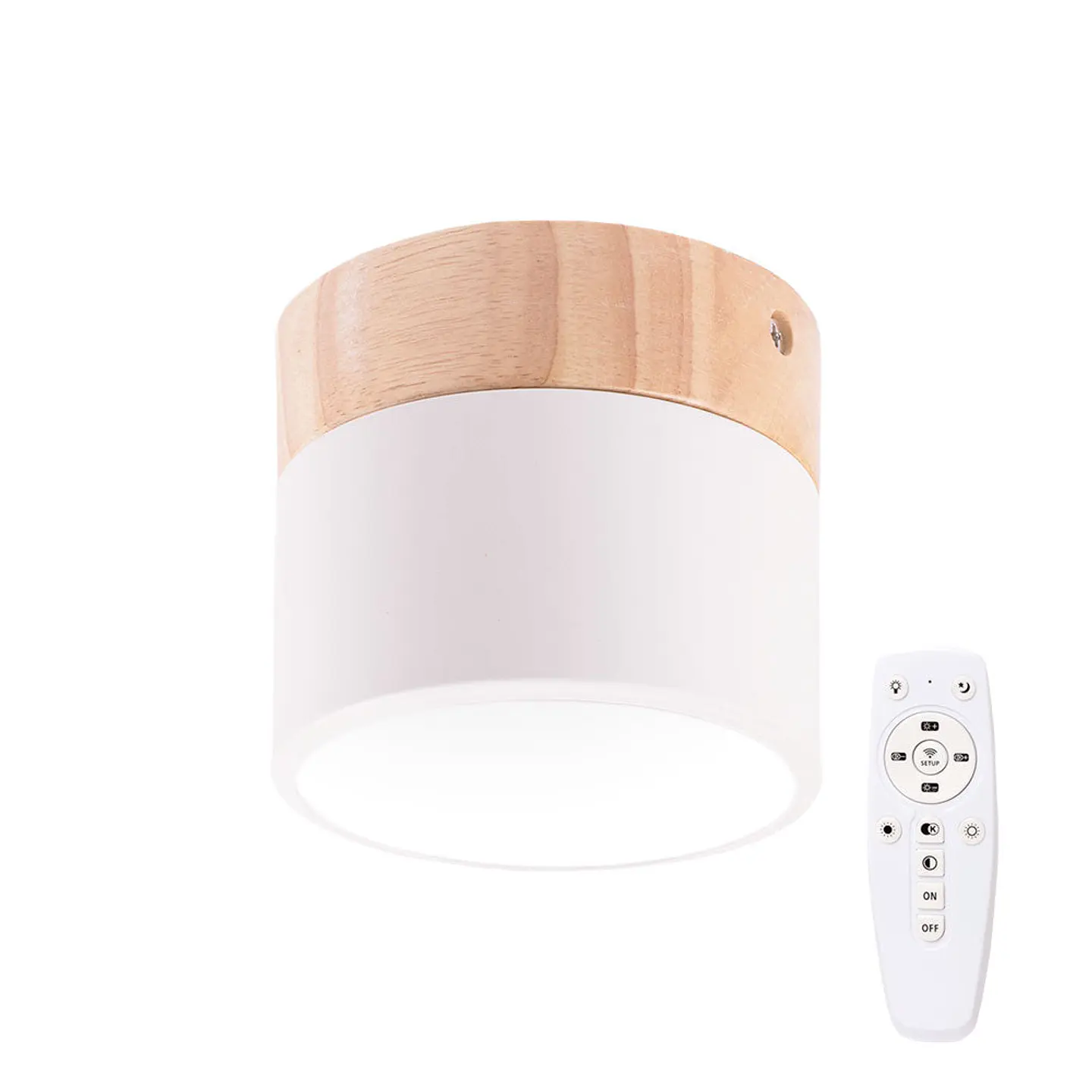 Plafon LED 9W 852Lm Controle Remoto (Intensidade-CCT) 10.000H [HO-CCT-DL9W] 2