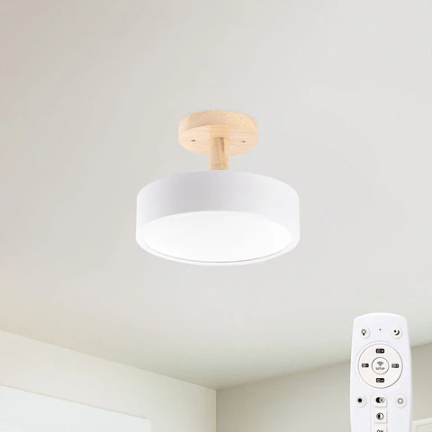 Plafon LED 15W 1250Lm Controle Remoto (Intensidade-CCT) 10.000H [HO-CCT-DL15W]