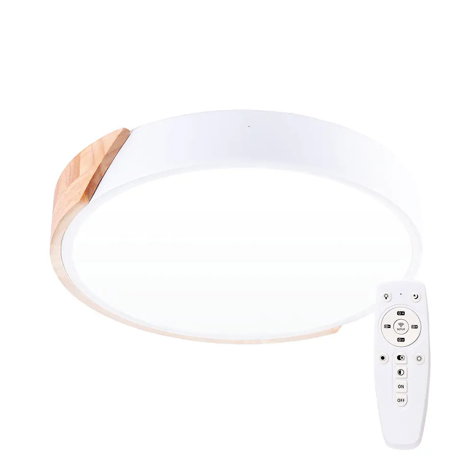 Pacote com 2 LuminÃ¡rias de Teto LED 18W 1.800Lm Redondas Bicolor 