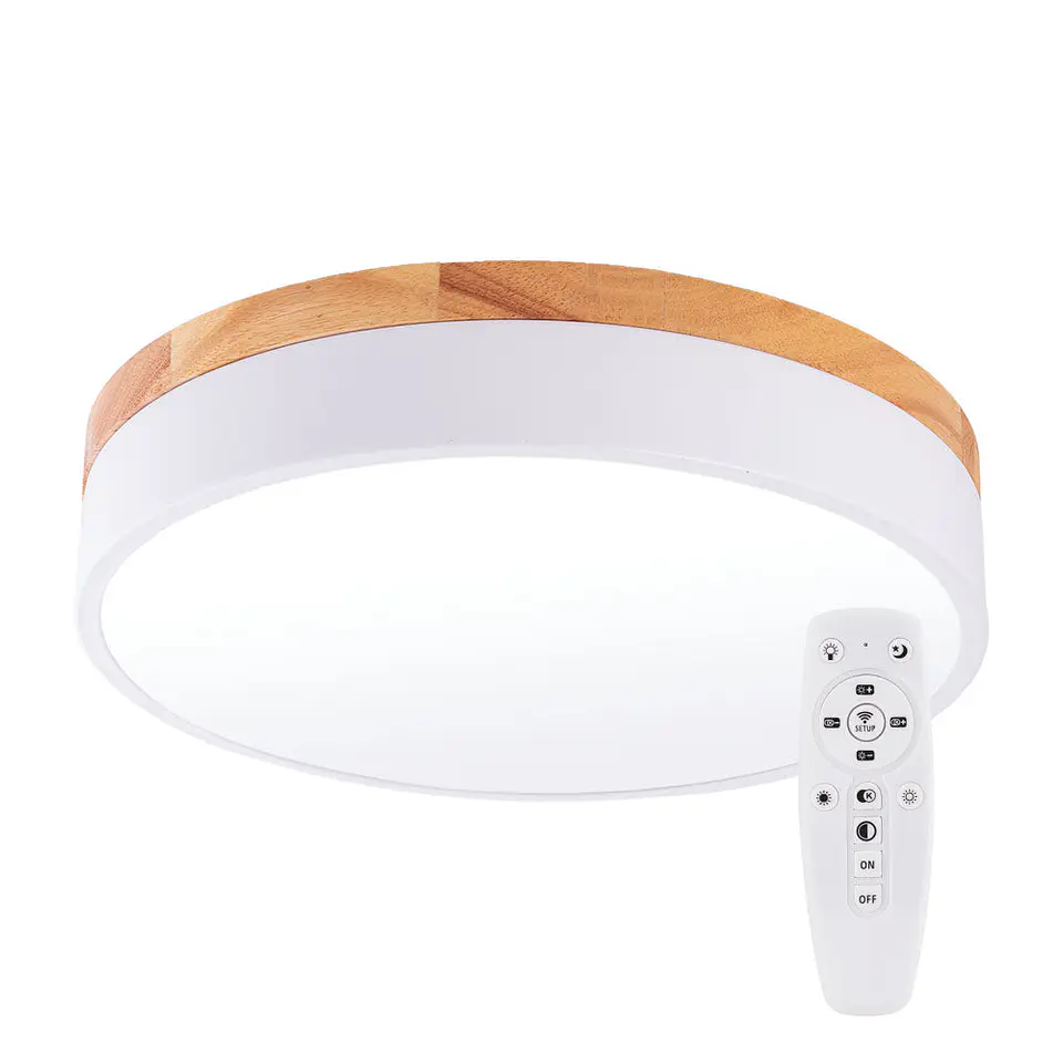 Plafon LED 24W 2493Lm Controle Remoto (Intensidade-CCT) 10.000H [HO-CCT-DL24W] 2