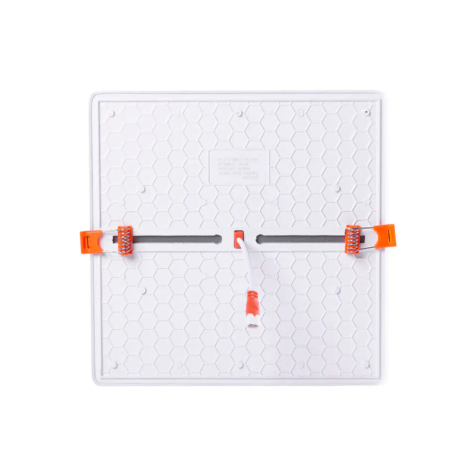 Downlight LED Encastrado 36W 3.600Lm 6000ÂºK Retangular Corte VariÃ¡vel 40.000H [HO-FWWB-F-36W-CW] 4