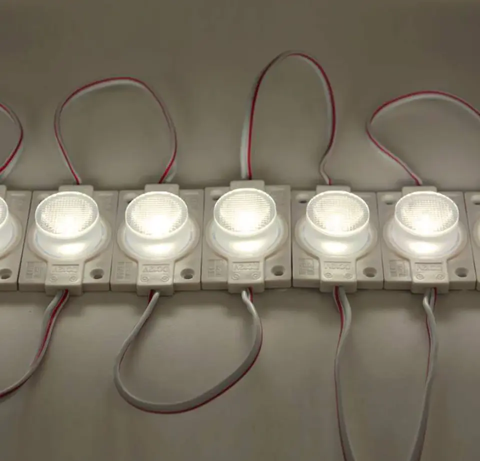 MÃ³dulo LED para Letreiros Iluminados SMD3030 2W 12V IP65 50.000H 2