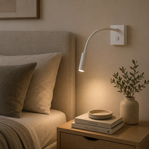 Lumiaria de leitura de parede Flexivel "Vega" de 3W