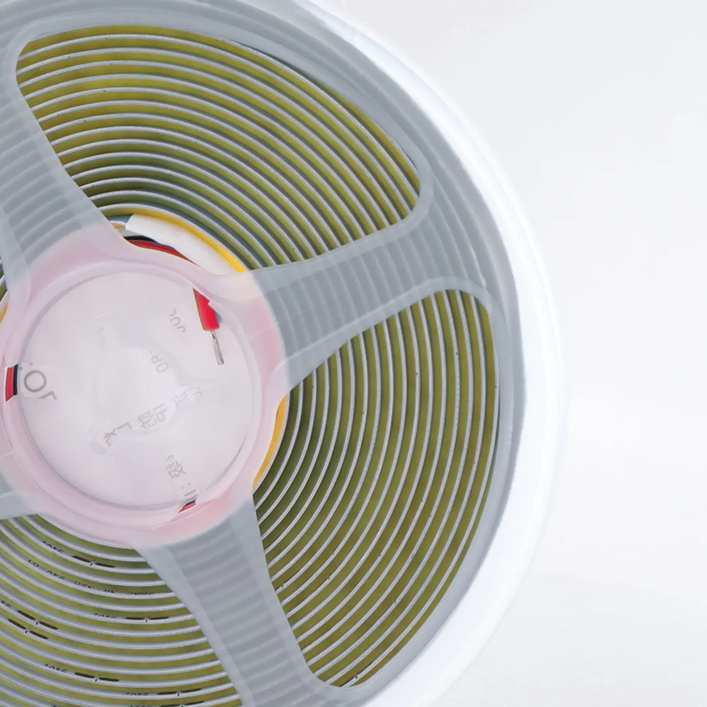 Faixa de 320 LEDs/M 50W 4700Lm CRI90 2700ÂºK COB 24VDC IP20 8mm Largura x5M 40.000H [CA-COB-320-24DC-WW]-Branco Quente 3