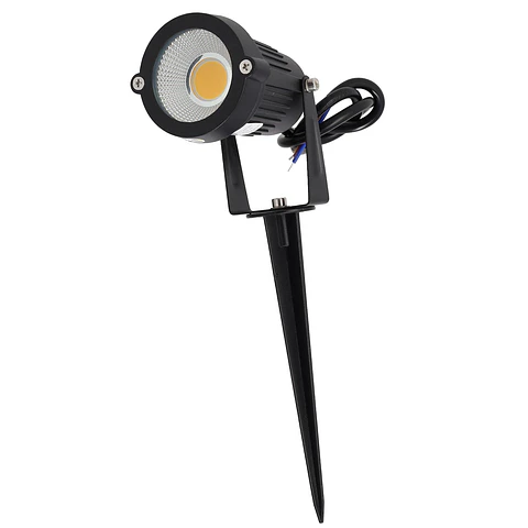 Refletor LED para jardim 5W 421Lm 2700ºK Spike 40.000H [SL-SL-C10-5W-WW]