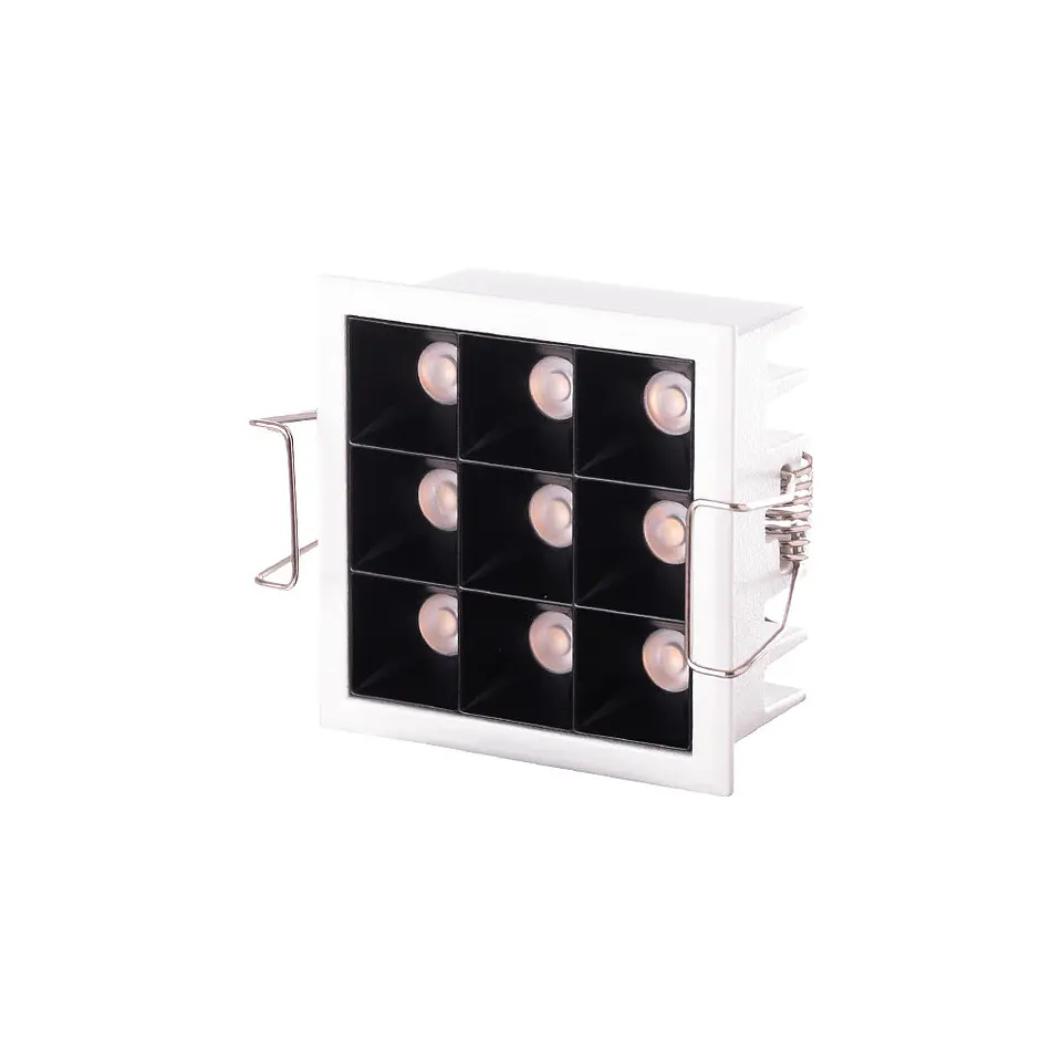 Foco Downlight LED 10W 765Lm 4200ÂºK Retangular PRO SMD3030 40.000H [JW-10W-MW] 1