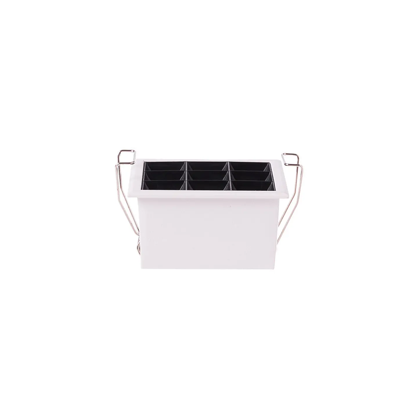 Foco Downlight LED 10W 648Lm 2700ÂºK Retangular PRO SMD3030 40.000H [JW-10W-M-WW] 2