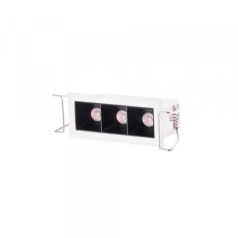 Foco Downlight LED 4W 306Lm 4200ºK Retangular PRO SMD3030 50.000H [JW-4W-MW]