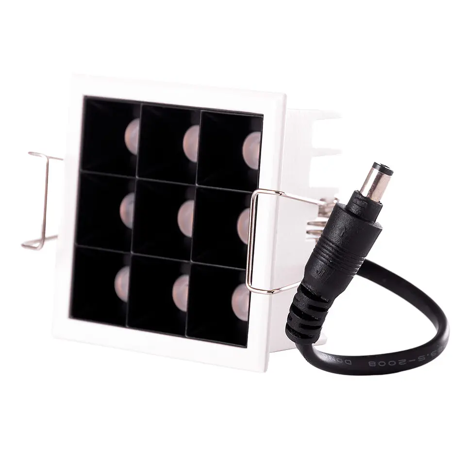 Foco Downlight LED 10W 765Lm 4200ÂºK Retangular PRO SMD3030 40.000H [JW-10W-MW] 4