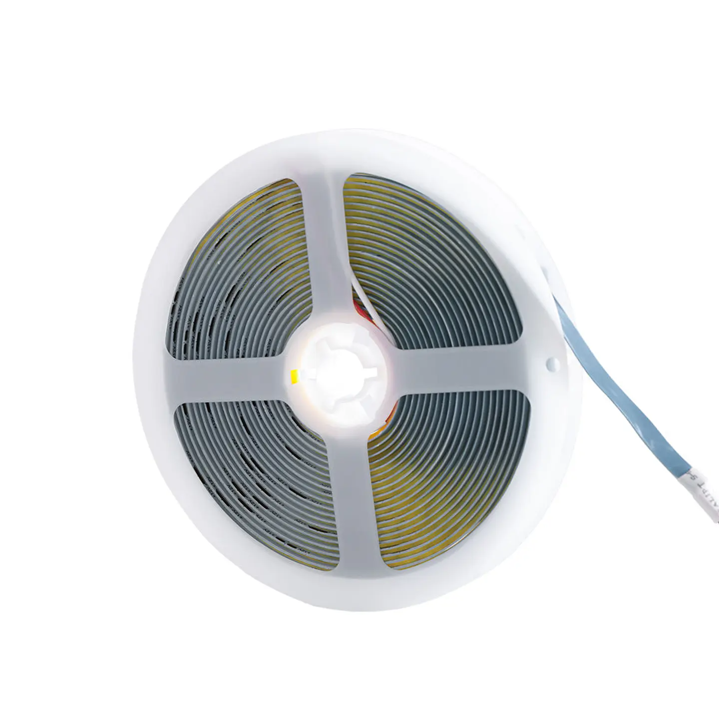 Faixa de 320 LEDs/M 50W 5.000Lm CRI90 6000ÂºK COB 12VDC IP20 8mm Largura x5M 40.000H [CA-COB-320-12DC-CW]-Branco Frio 2